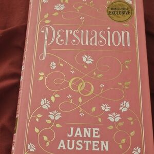Pink and Gold 'Persuasion' Hardcover Book
